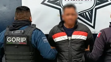 Detenido con presunta droga en Pachuca