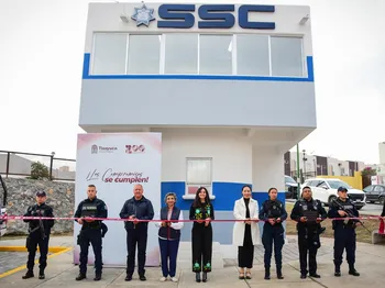 Tizayuca estrena Sendero Seguro y reabre módulo de vigilancia; prometen policías 24/7 en la zona