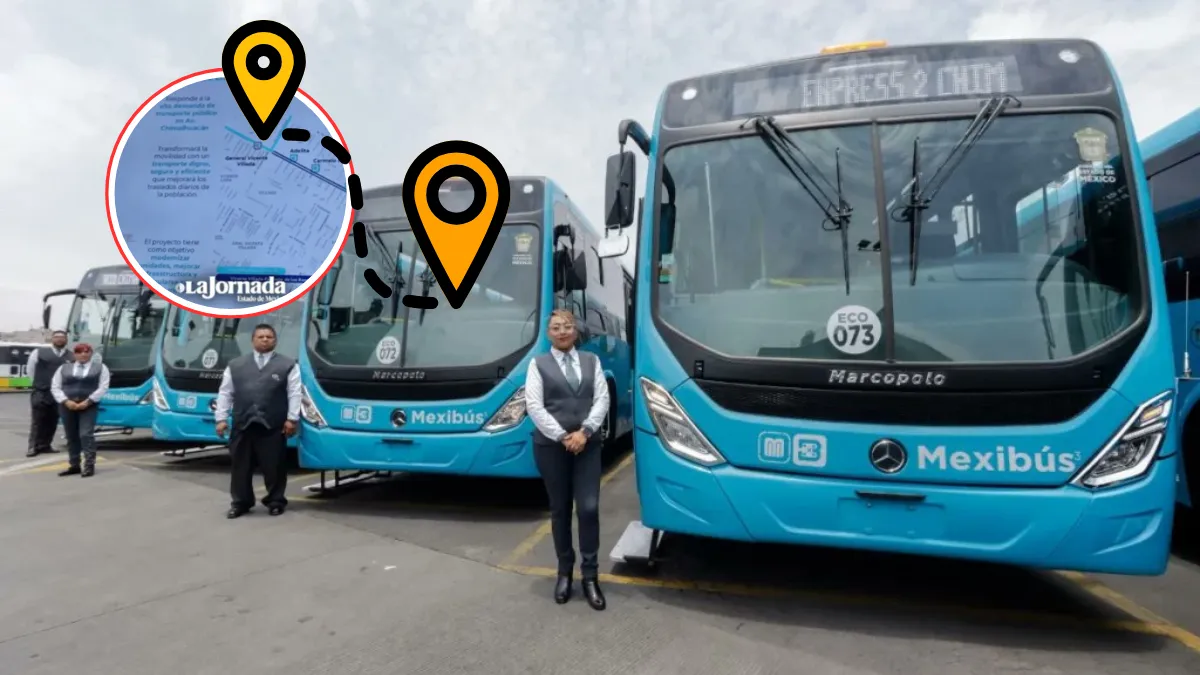 Así será la ampliación de la Línea 3 del Mexibús en Nezahualcóyotl con nuevas estaciones y unidades modernas.