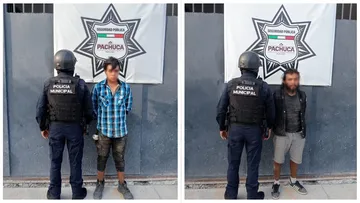 Detienen a dos hombres