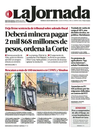 La Jornada | 31 de octubre de 2025