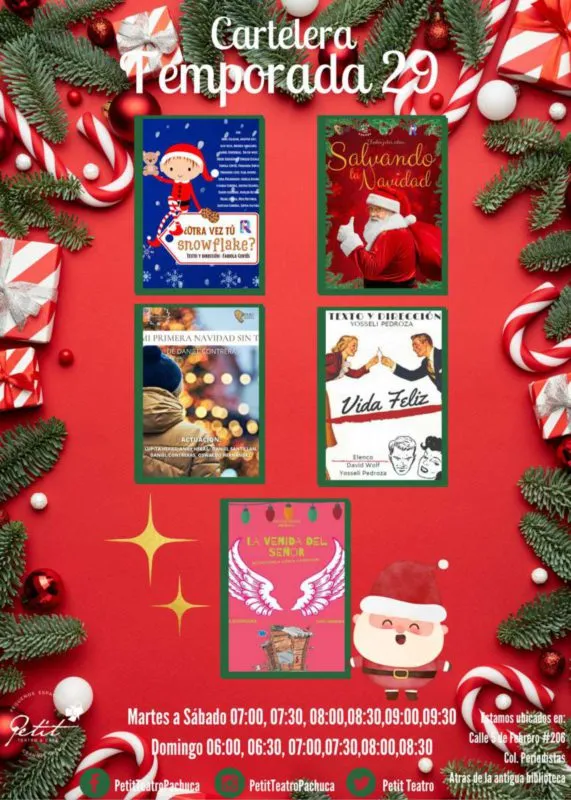 Llega la temporada navideña a Petit Teatro