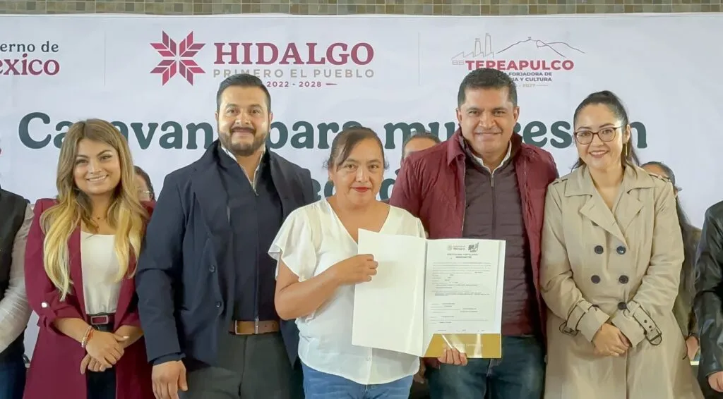 Mujeres del campo acceden a servicios gratuitos en Caravana de la SEDATU en Tepeapulco