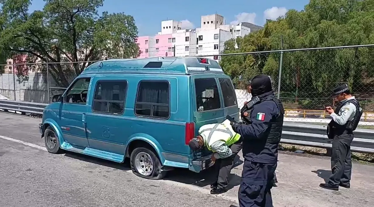 Ataque a balazos en la autopista México-Pachuca deja dos heridos