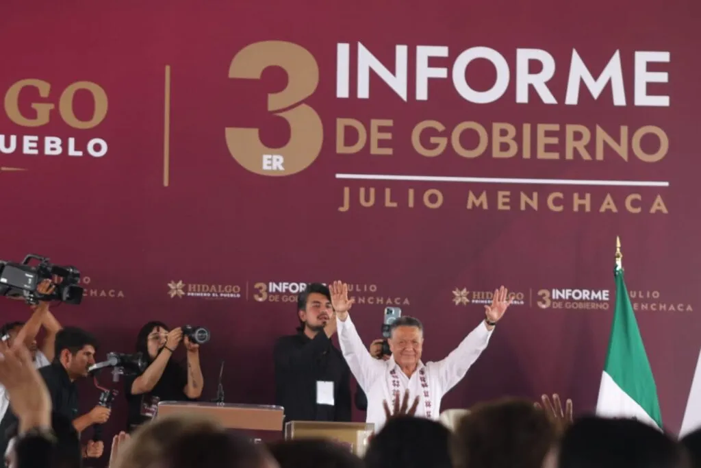 Tercer Informe: Julio Menchaca anuncia inversión de 354 mdp para saneamiento del Río Tula