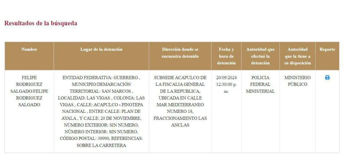 Reaprehenden a Felipe Rodríguez Salgado, ‘El Cepillo’ relacionado con la desaparición de los 43 normalistas de Ayotzinapa