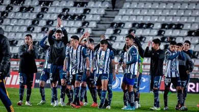 Foto de los Tuzos del Pachuca, equipo que sumó más minutos de canteranos en el torneo.