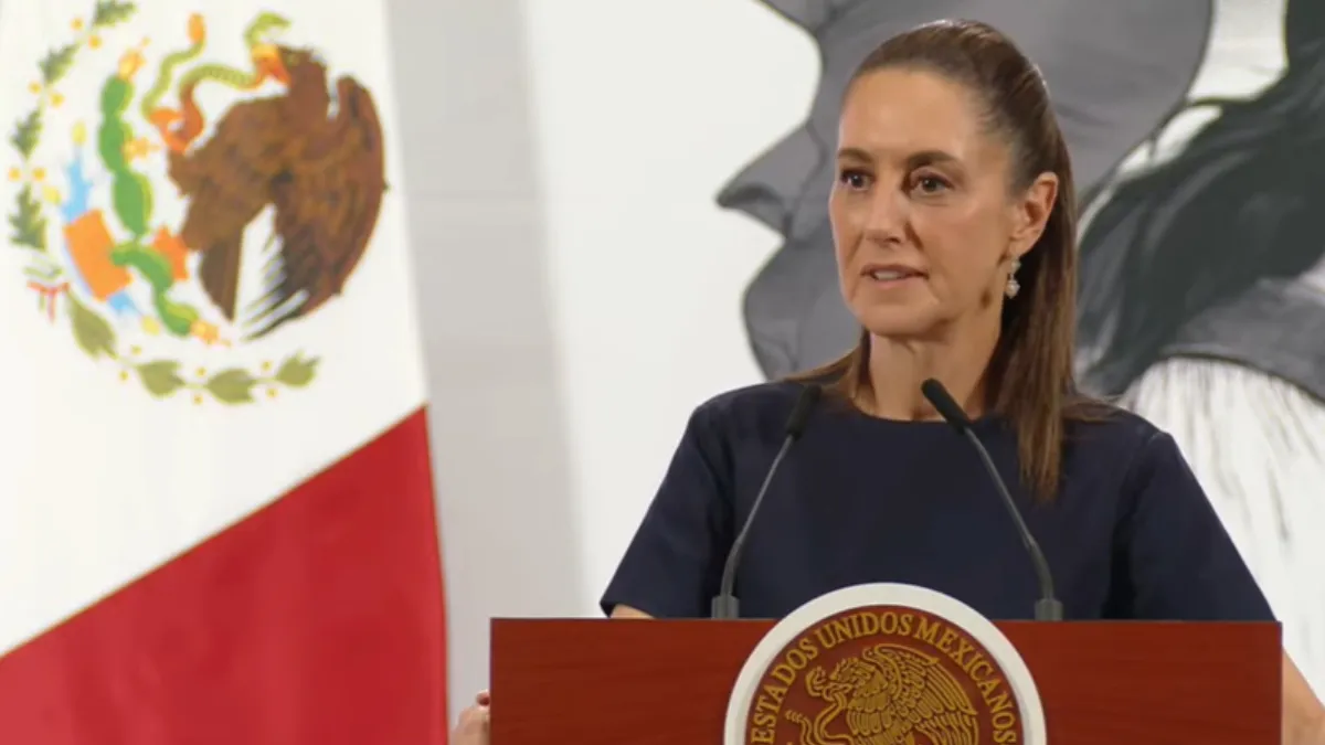 La presidenta Claudia Sheinbaum sostuvo que su gobierno busca defender el empleo y la economía nacional.