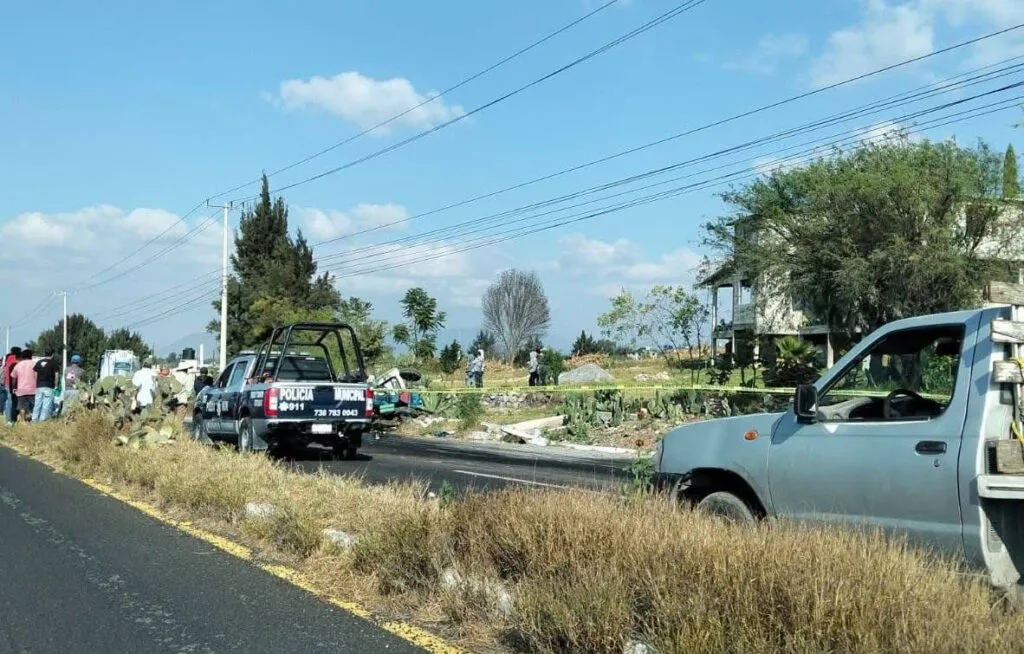 Choque en carretera de Hidalgo termina en tragedia: un hombre pierde la vida