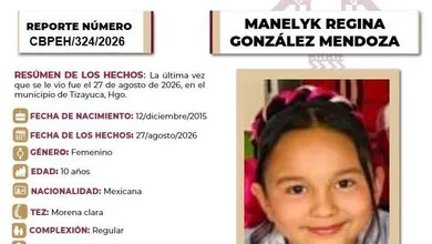 ficha de búsqueda Manelynk Regina González Mendoza