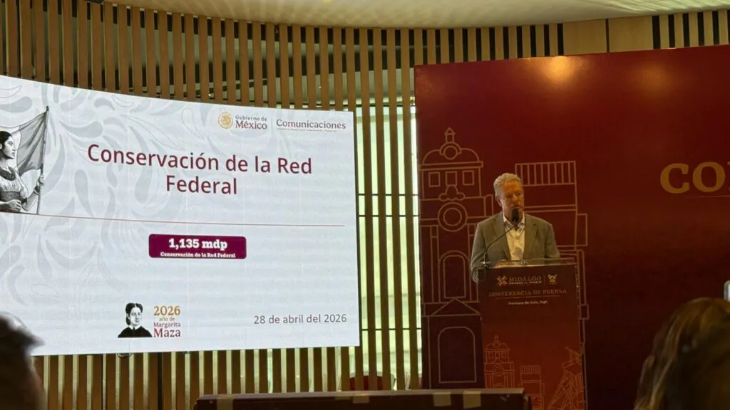 Inversión carretera en Hidalgo superará los 7 mil mdp en 2026