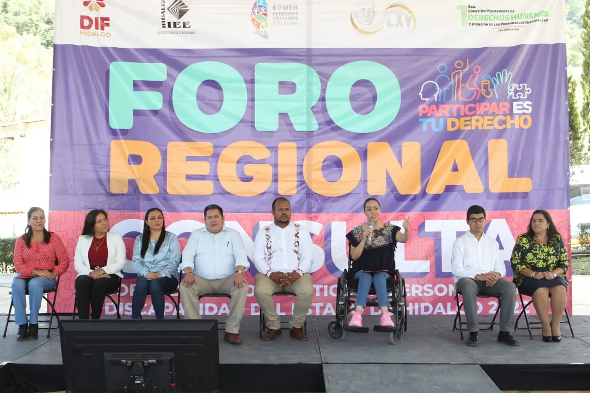 Congreso de Hidalgo analizará propuestas de Foros de Consulta a Personas con Discapacidad: diputada