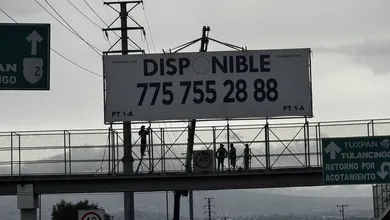 Puente peatonal en Tulancingo