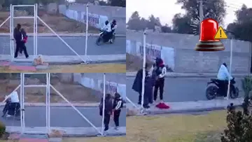Asaltan a madre con bebé en brazos en Edomex; video viral de motoratas causa indignación