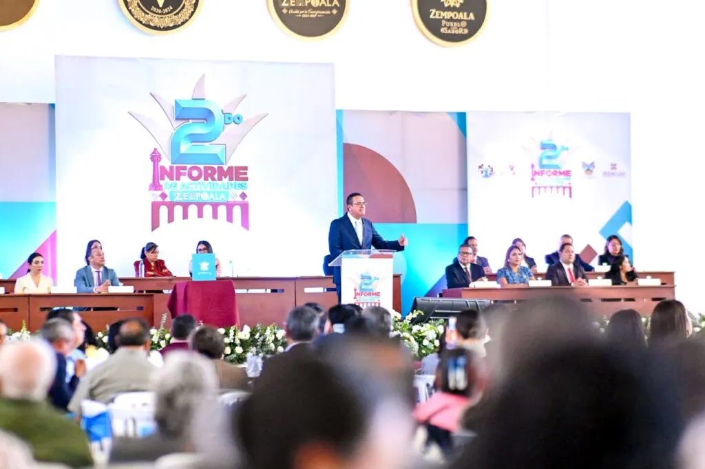 Zempoala presenta su Segundo Informe: seguridad, obras y recaudación, entre resultados