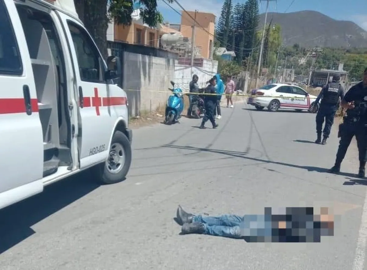 Ejecutan a balazos a hombre en Ixmiquilpan