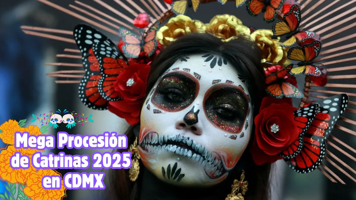 La Mega Procesión de Catrinas 2025 en CDMX ya tiene fecha.