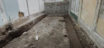 Hallan restos prehispánicos en construcción de Tula