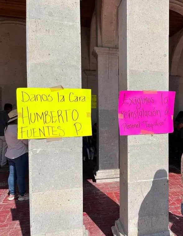 Tasquillo: acusan despidos injustificados en ayuntamiento