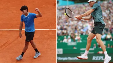 Alcaraz y Sinner consiguen sendas victorias en el Masters de Montecarlo