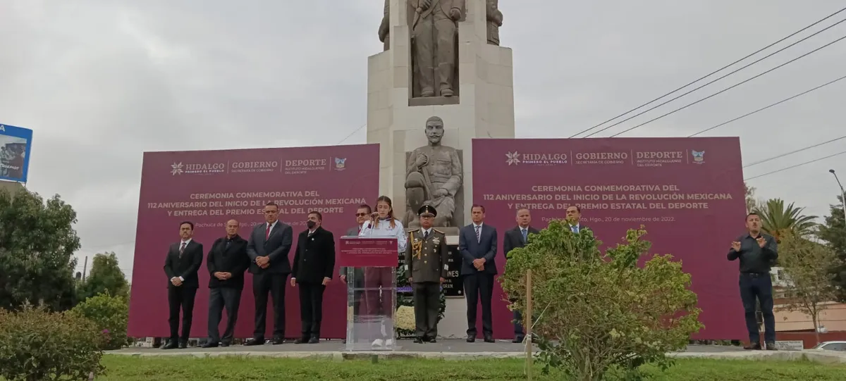 Conmemoran 112 Aniversario del inicio de la Revolución
