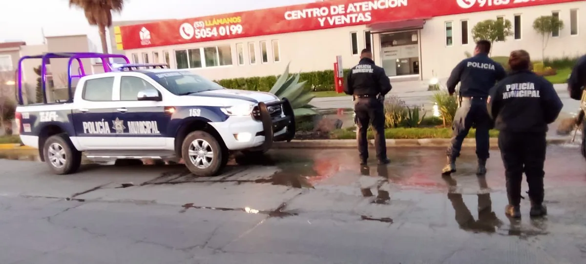 Tras atención de reporte ciudadano patrulla de Tizayuca se accidenta