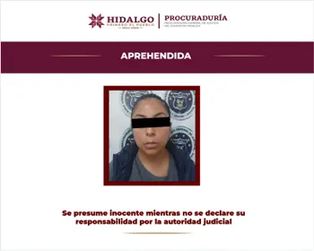 Detienen en Pachuca a mujer acusada de robo agravado de vehículo; era buscada por Fiscalía de CDMX