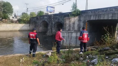 Hombre localizado en canal de Tula