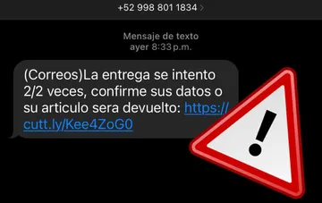 ‘La entrega se intentó dos veces’, la ESTAFA que roba tus datos