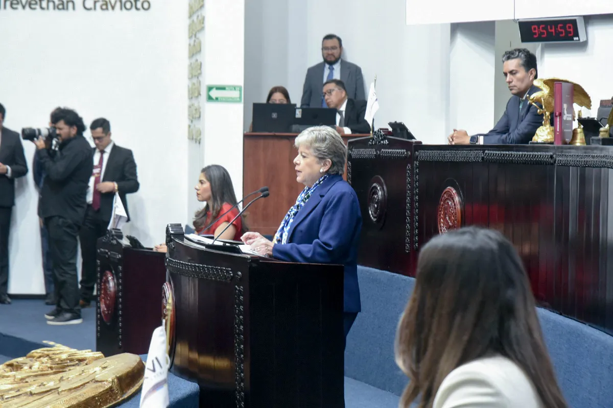 Alicia Bárcena destaca la ejecución de proyectos ambientales en Hidalgo