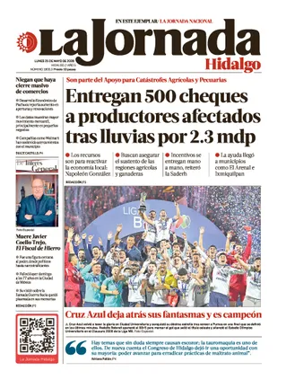 La Jornada Hidalgo | 25 de mayo de 2026