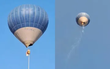 Dan de alta a menor lesionada en accidente de globo aerostático en Teotihuacán