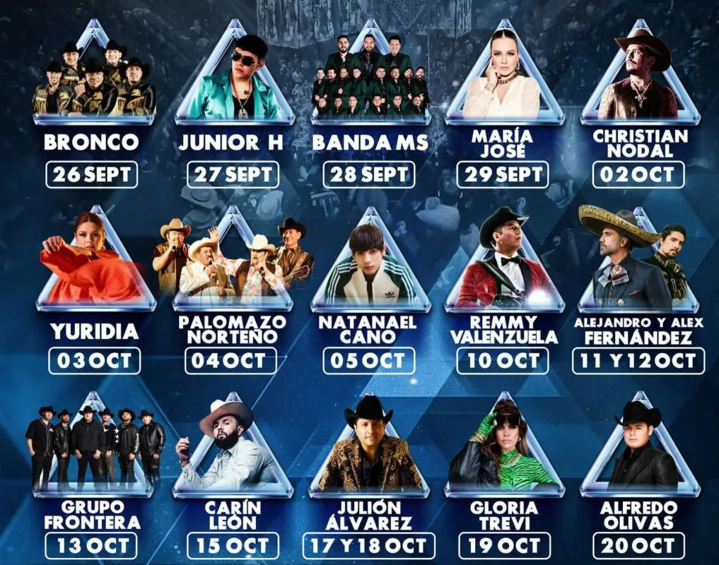 Boletos Palenque Pachuca 2024: artistas con entradas agotadas y disponibles