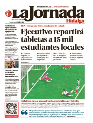 La Jornada Hidalgo | 06 de julio de 2026