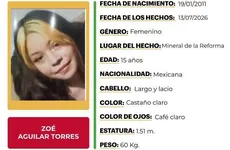 Alerta Amber Zoé Aguilar