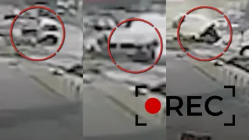 VIDEO revela quién tuvo la culpa en el choque de una combi en Pachuca; accidente dejó dos muertos y varios heridos.