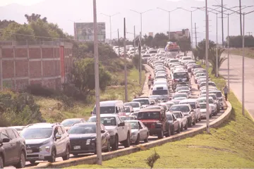 Tráfico en Pachuca