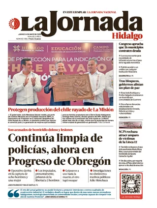 La Jornada Hidalgo | 14 de mayo de 2026