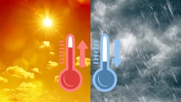 Lluvias y calor