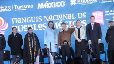 Inauguran la séptima edición del Tianguis Nacional de Pueblos Mágicos en Real del Monte