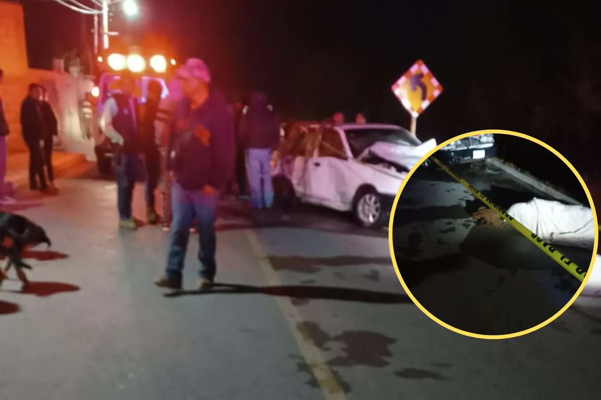 Ixmiquilpan: automóvil cae a canal y conductor pierde la vida