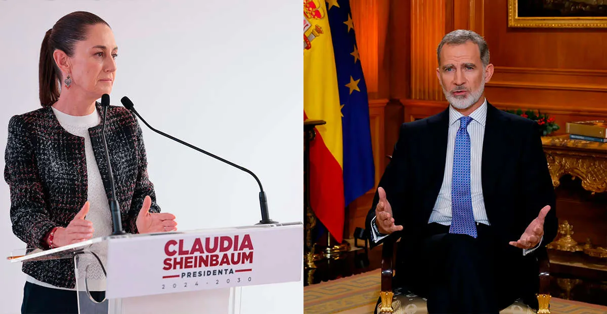 No se invitó al rey Felipe VI porque no contestó a AMLO: Sheinbaum