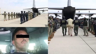 Presos del Altiplano y otros penales federales fueron enviados a EU por delitos de alto impacto.