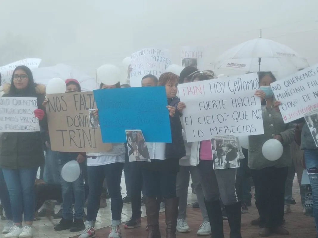 Feminicidio de Doña Trini: protestan por terrible asesinato a mujer de 76 años