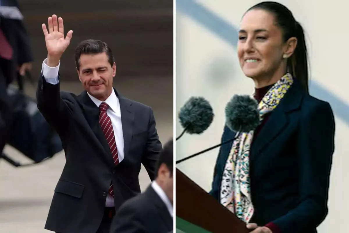 Enrique Peña Nieto felicita a Claudia Sheinbaum tras su toma de protesta