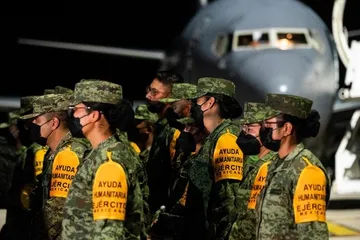 Llega a Cuba segundo avión mexicano con ayuda humanitaria
