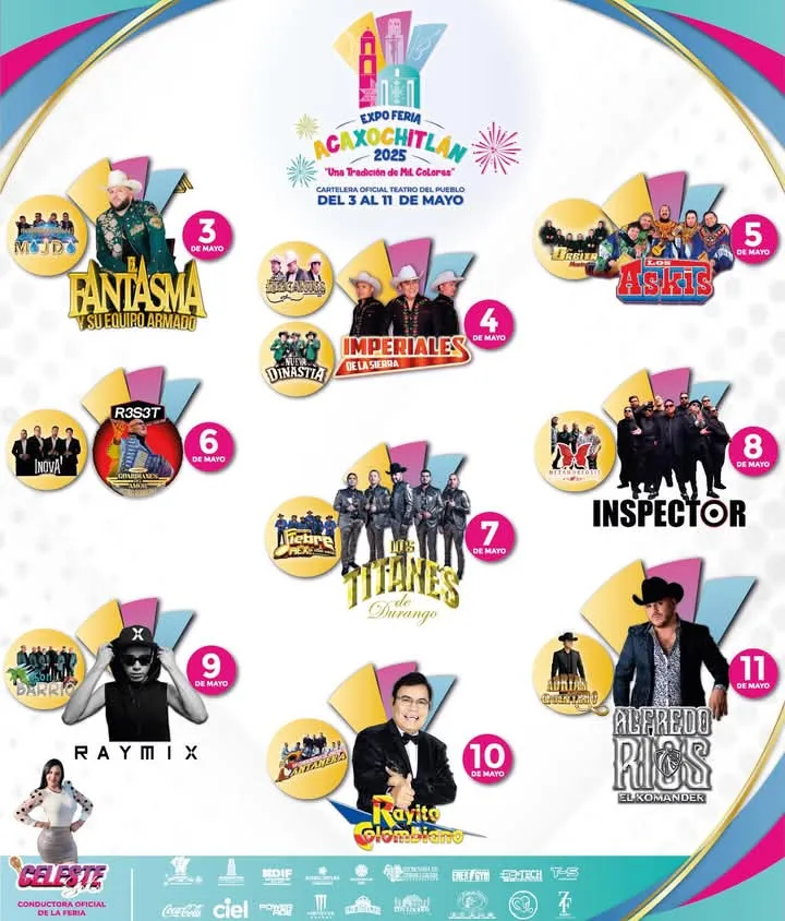 Expo Feria Acaxochitlán 2025: revisa el programa y artistas confirmados