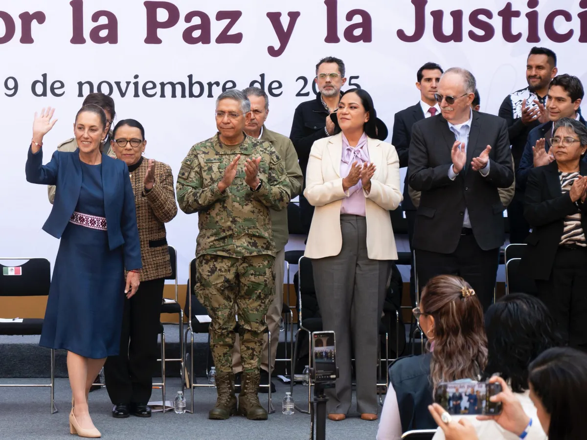 Claudia Sheinbaum anunció el Plan Michoacán por la Paz y la Justicia, una estrategia con más de 57 mil mdp para fortalecer la seguridad y el bienestar.