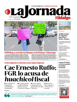 La Jornada Hidalgo | 17 de julio de 2026