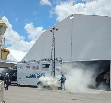 SSC de Tulancingo desmiente incendio de C2 Móvil y descarta daños en unidad